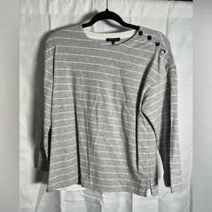 Lafayette 148 New York‎ Striped Top- Small